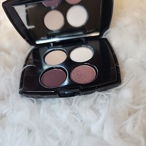 Lancome Eyeshadow Palette with Plum and Cream Hues